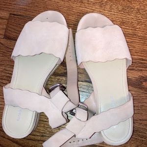 MARCH FISHER PINK PLATFORMS
